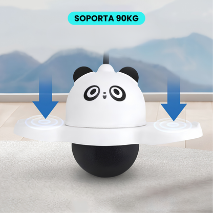 Pogo Saltarin Panda con Pelota Inflable y Luces LED