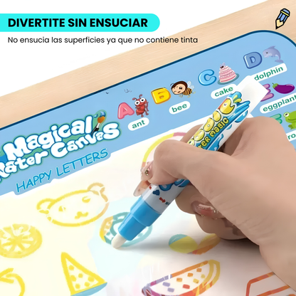 Alfombra De Dibujo Mágico Infantil Educativa Con Agua