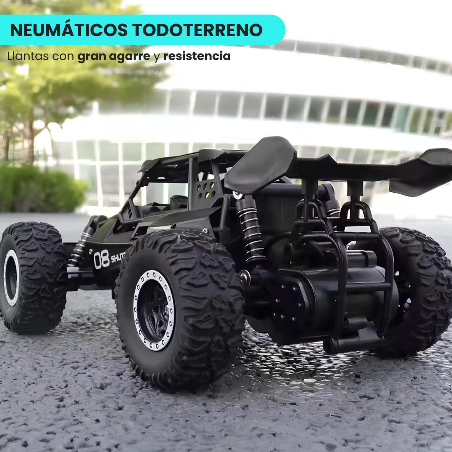 Auto Todo Terreno Drift 4x4 a Control Remoto 20 km/h