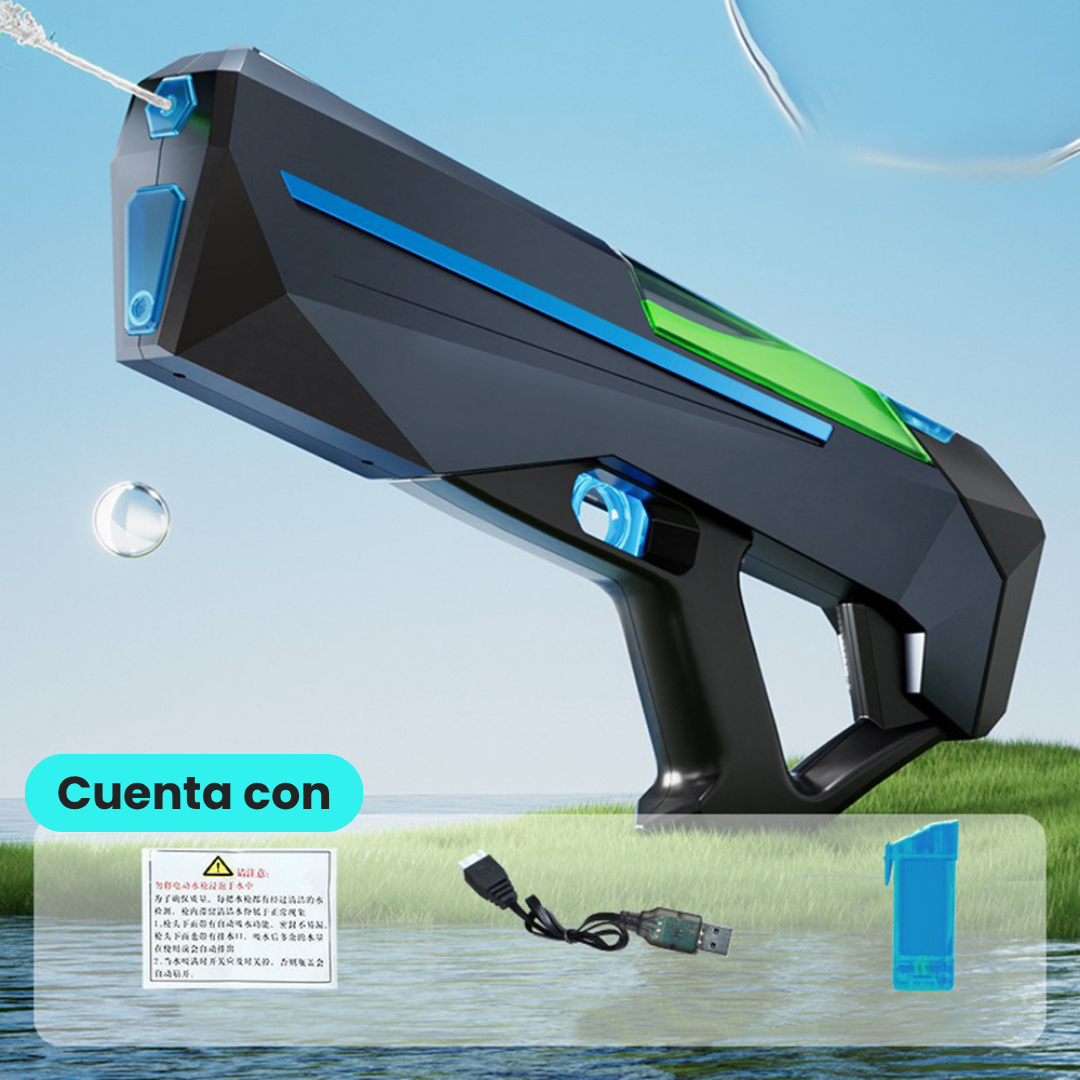 Pistola de Agua Super Combate Semiautomática Recargable