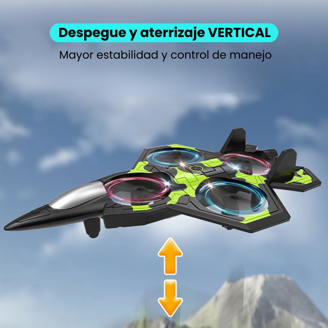 Avión Acrobático Cuatri Motor a Control Remoto