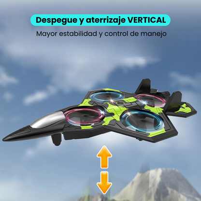 Avión Acrobático Cuatri Motor a Control Remoto