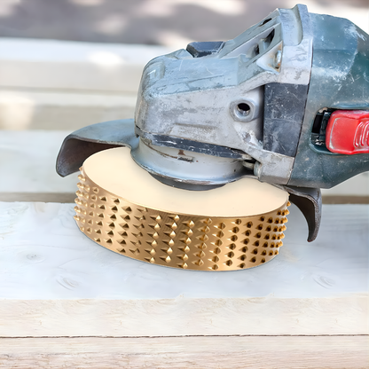 Set De 5 Discos De Molienda Angular Premium P/ Tallar Madera