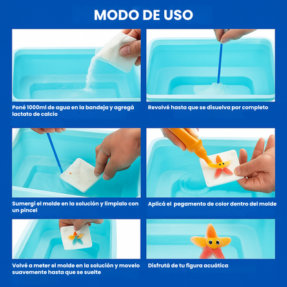 Set de Creación Squishies Mágicos en Casa 14 Botellas