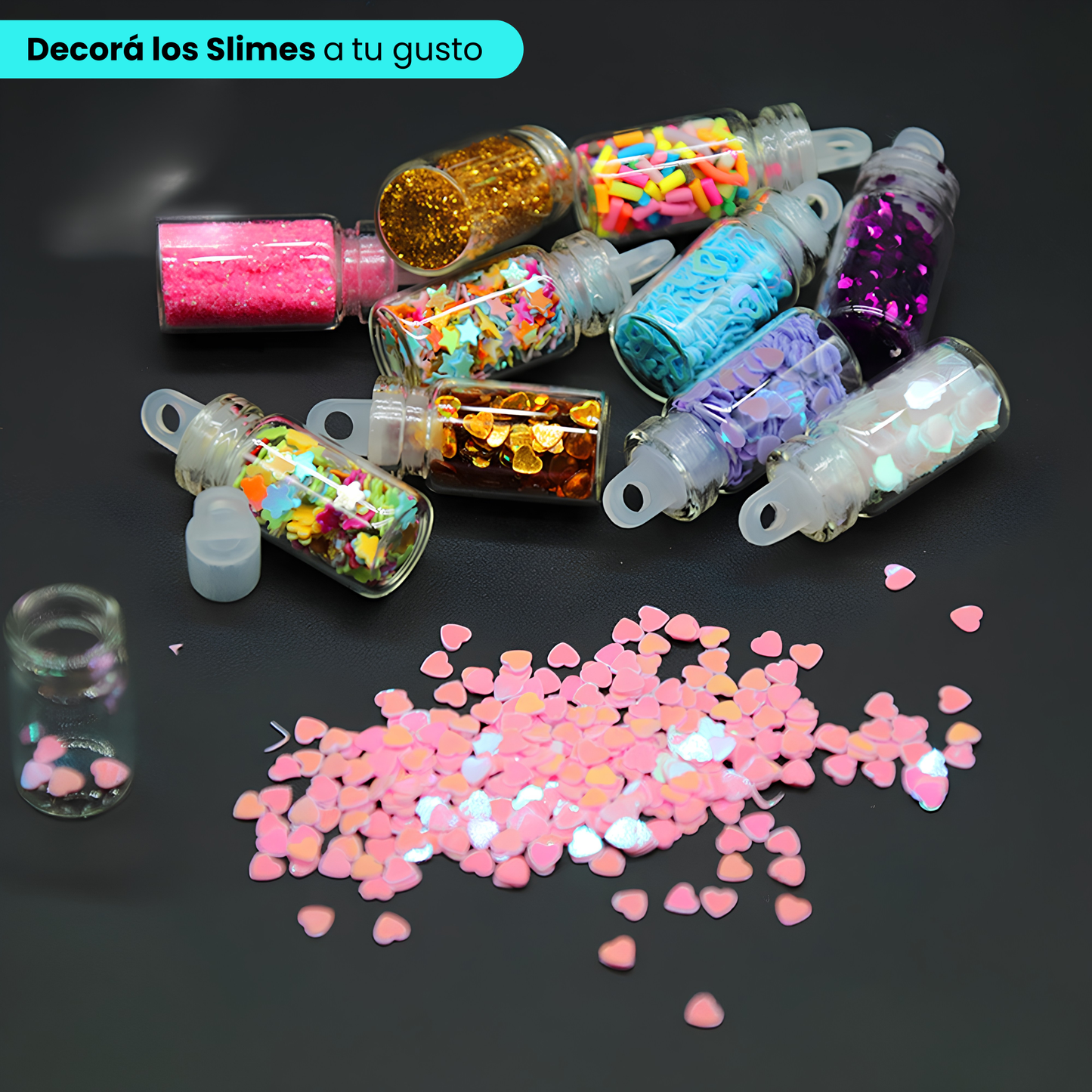 Kit de Fabricación de Slime 24 Colores Para Niños