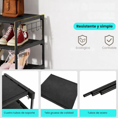 Zapatera Vertical con 10 estantes