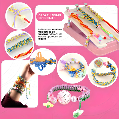 Máquina de Tejer Pulseras Personalizadas para Niños
