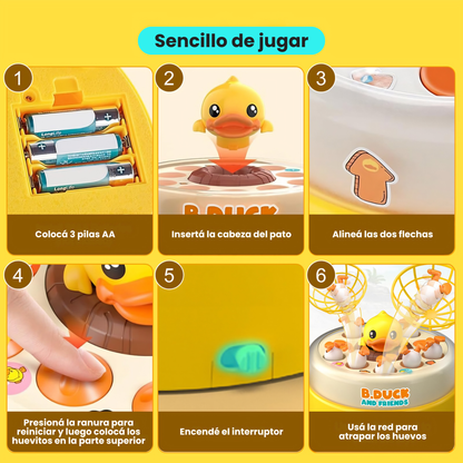 Juego Captura Los Patos Saltarines con Calderín