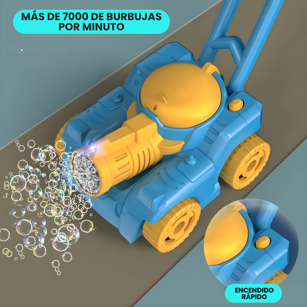 Carrito Burbujero Automático Con Luz Led