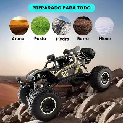 Auto todo Terreno 4x4 con Cámara Video a Control Remoto