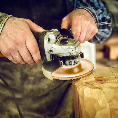 Set De 5 Discos De Molienda Angular Premium P/ Tallar Madera