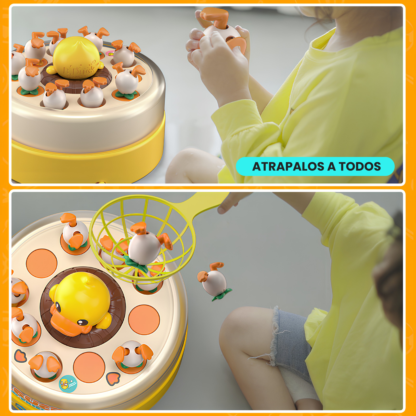 Juego Captura Los Patos Saltarines con Calderín