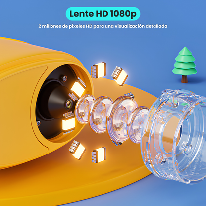 Microscopio Digital Infantíl Con Pantalla Led HD 1000x