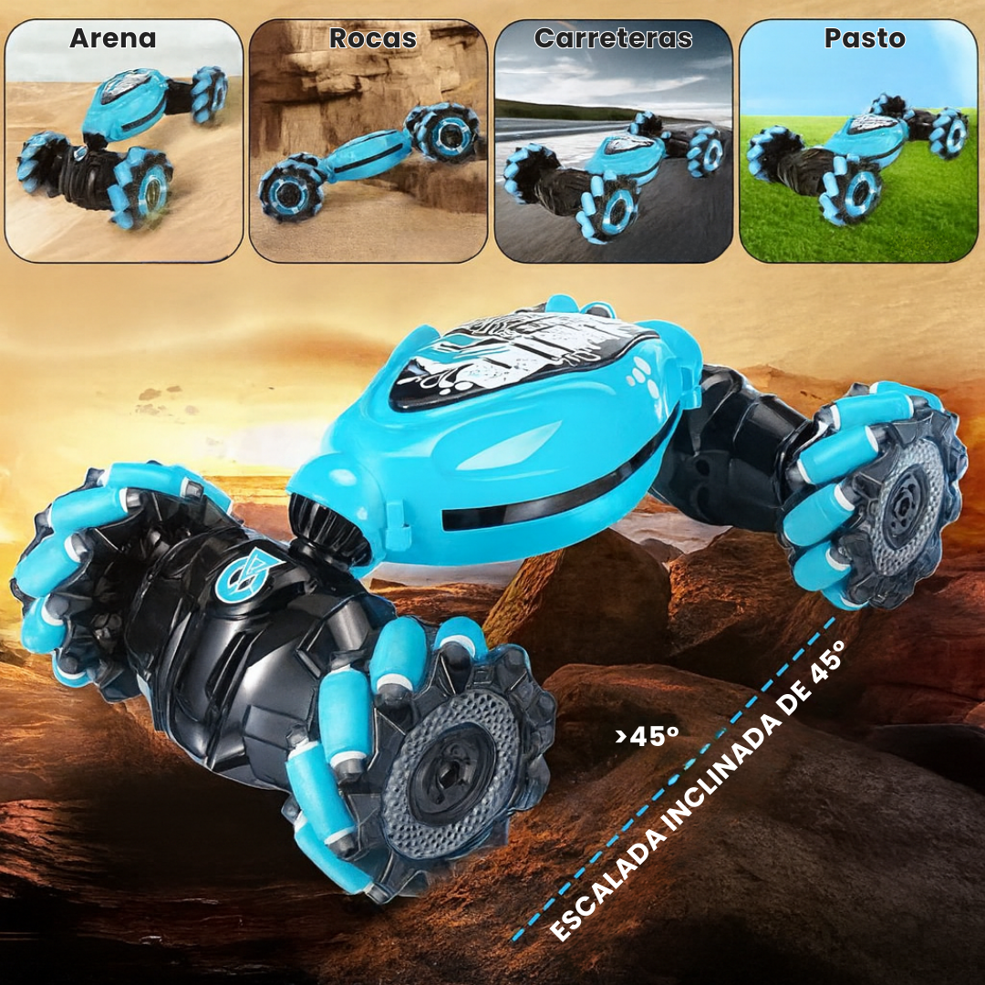 Auto Acrobático 4x4 Con Controlador Gestos
