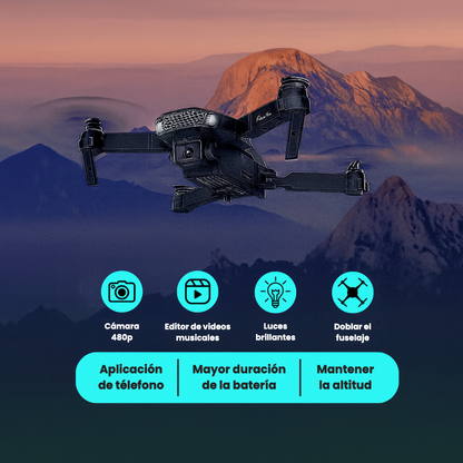 Drone Control Remoto Fácil Uso Gps Wifi Cámara