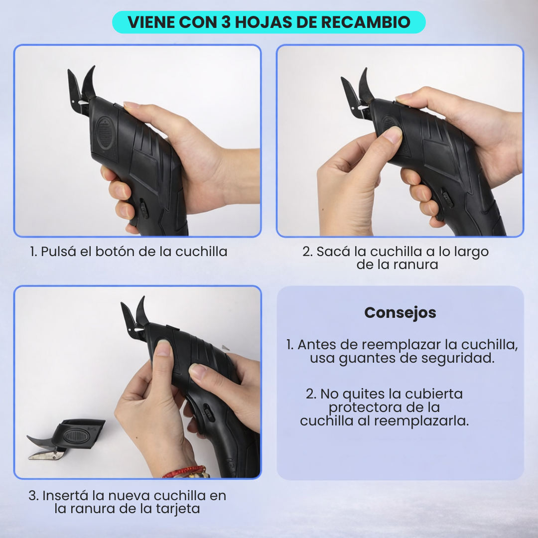 Tijera Electrica Recargable