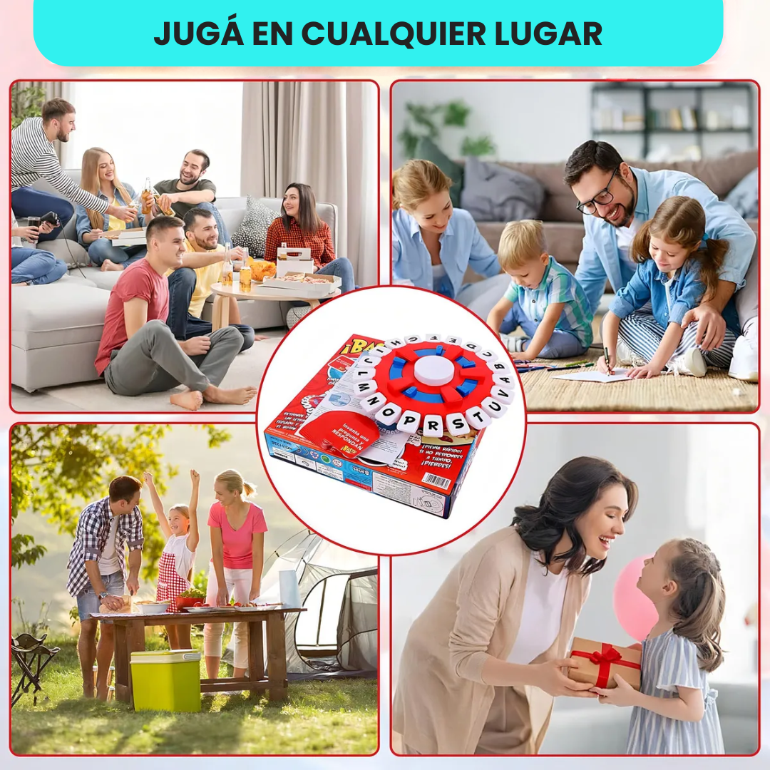 ¡Basta! Juego de Mesa Electrónico 36 Cartas