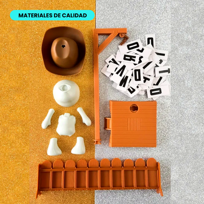 Juego de Mesa El Ahorcado Clásico 3D