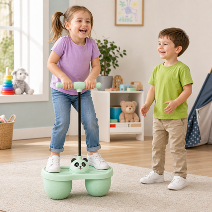 Pogo Pelota Doble Saltarina Infantil con Luces Led