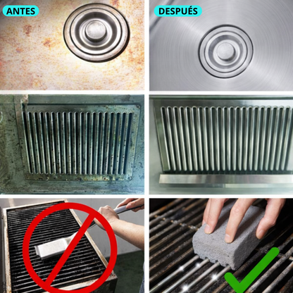 Esponjas para Limpiar Parrilla Pack X3