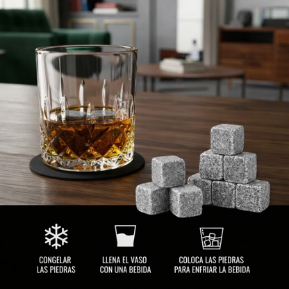 Juego Vasos de Whisky con Maleta