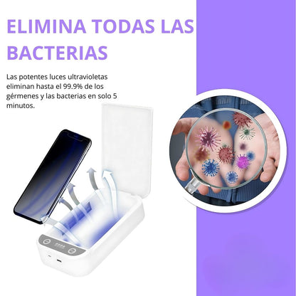 Caja Esterilizadora Desinfectante Portátil