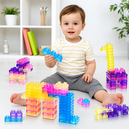 Bloques de Construcción Sensoriales Gummy 40 Piezas