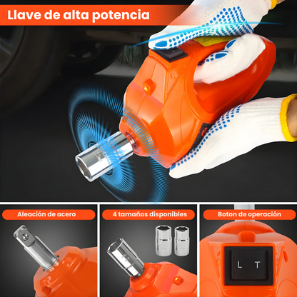 Gato Eléctrico 12v 5ton Con inflador Y Llave Para Auto Y Camioneta