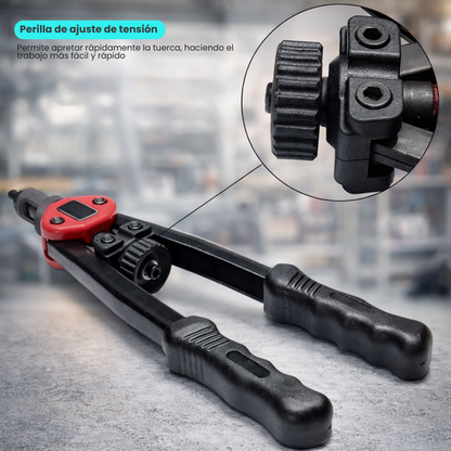 Remachadora Manual + 120 Remaches