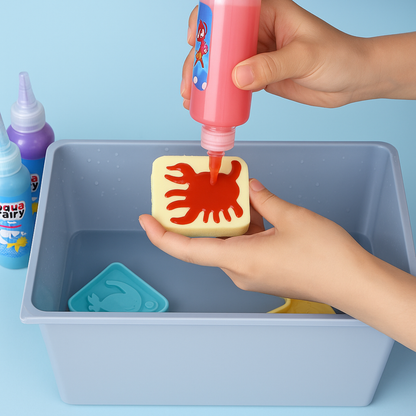 Set de Creación Squishies Mágicos en Casa 14 Botellas