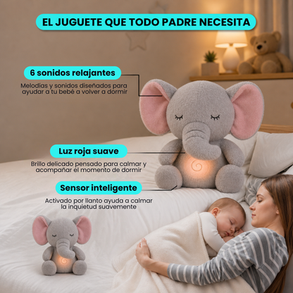 Muñecos Animales de Peluche Sensorial Terapéutico con Luces y Respiración