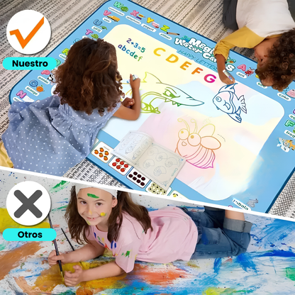 Alfombra De Dibujo Mágico Infantil Educativa Con Agua