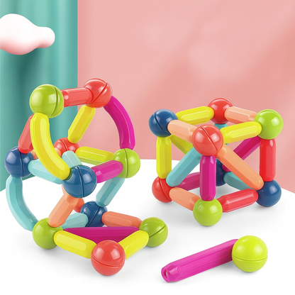 Juego Magnético de Encastre Didáctico 72 Piezas