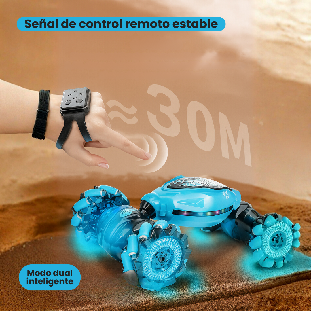 Auto Acrobático 4x4 Con Controlador Gestos