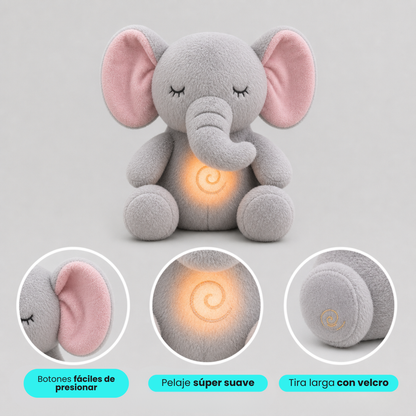 Muñecos Animales de Peluche Sensorial Terapéutico con Luces y Respiración
