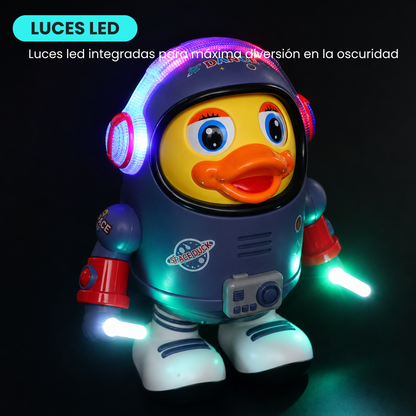 Juguete Interactivo Musical Pato Astronauta Bailarín