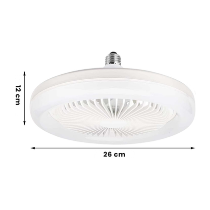 Lámpara Led de Techo con Ventilador Regulable