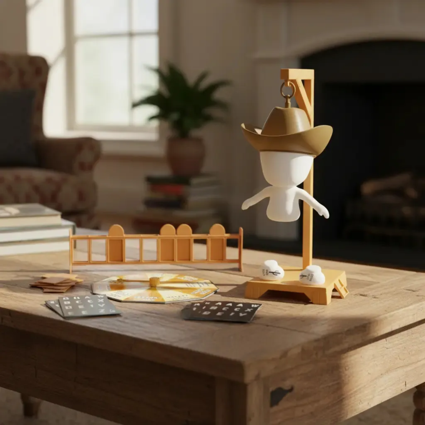 Juego de Mesa El Ahorcado Clásico 3D
