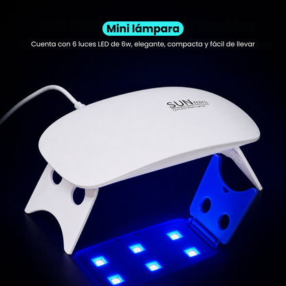 Secador De Uñas Lampara Uv
