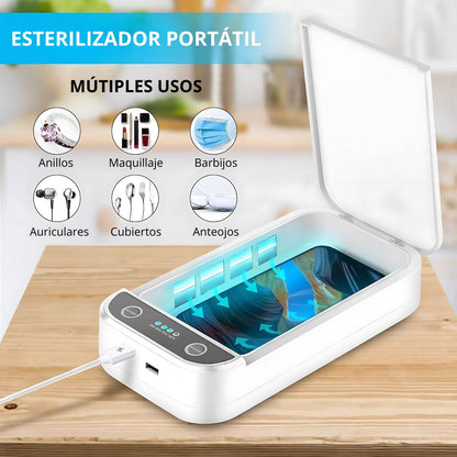 Caja Esterilizadora Desinfectante Portátil
