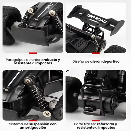 Auto Todo Terreno Drift 4x4 a Control Remoto 20 km/h