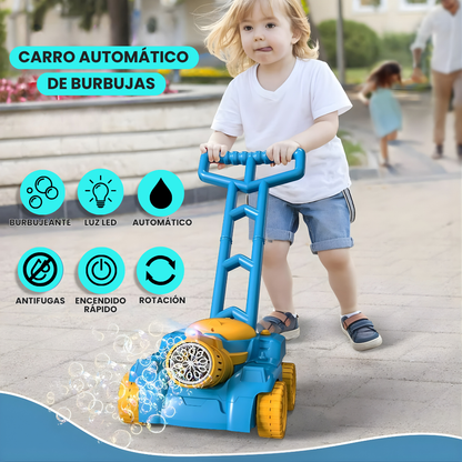 Carrito Burbujero Automático Con Luz Led