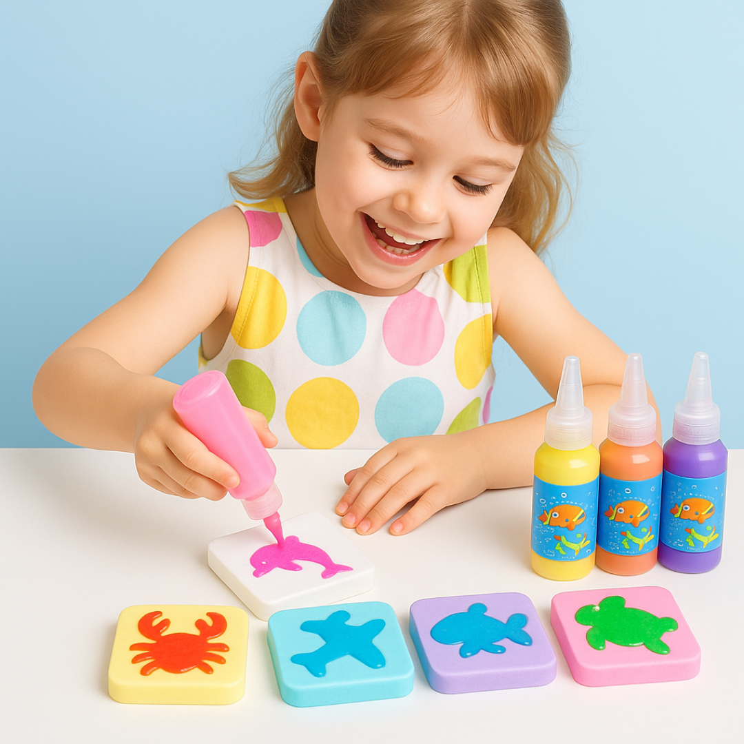 Set de Creación Squishies Mágicos en Casa 14 Botellas