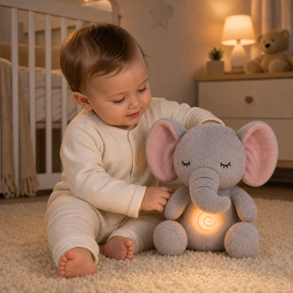 Muñecos Animales de Peluche Sensorial Terapéutico con Luces y Respiración