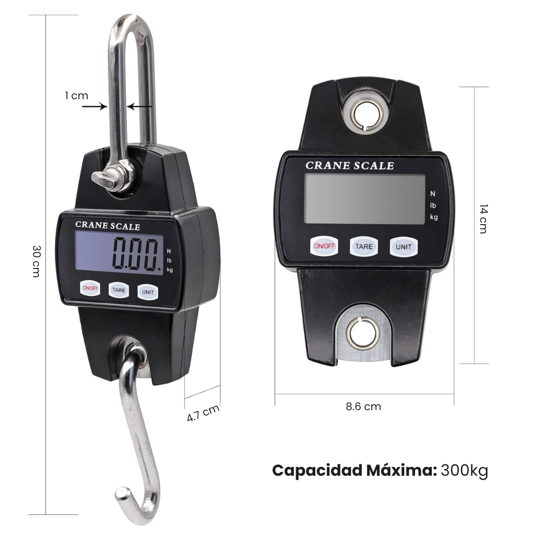 Balanza Portatil Led Resistente 300kg