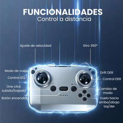 Auto Dron Acrobático 2 en 1 Stunt Volador y Terrestre Control Remoto
