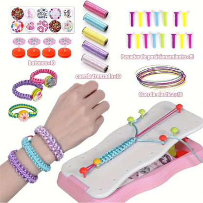 Máquina de Tejer Pulseras Personalizadas para Niños