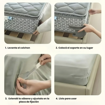 Sujetador de Sábanas Antideslizante x4