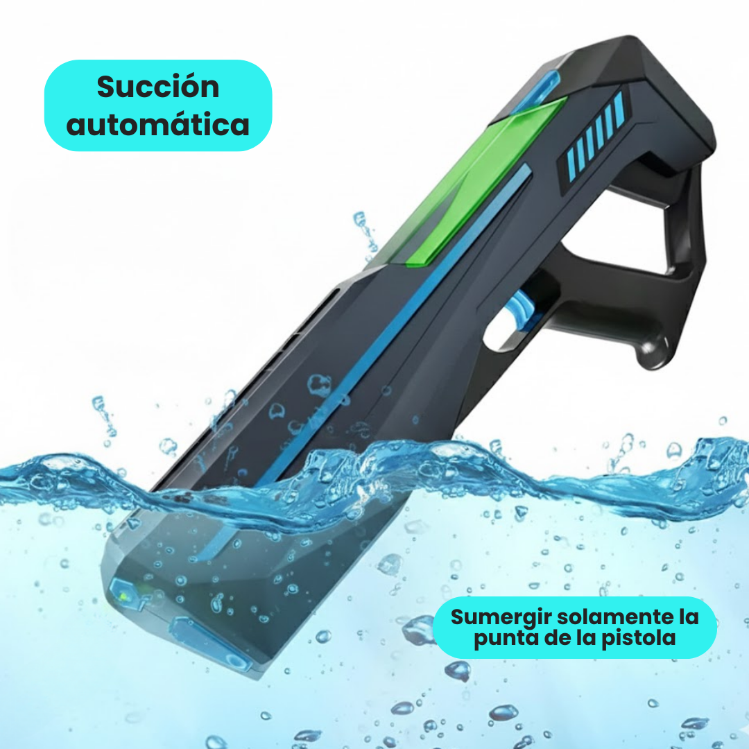 Pistola de Agua Super Combate Semiautomática Recargable