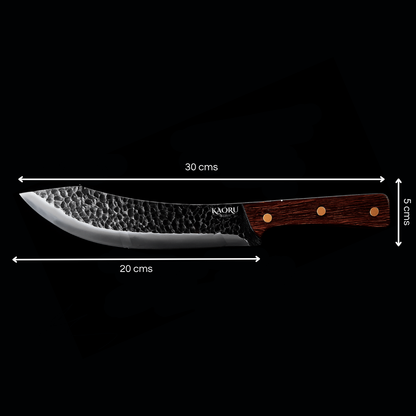 Cuchillo Kaoru Japonés Carnicero Premium Acero Inoxidable + Vaina